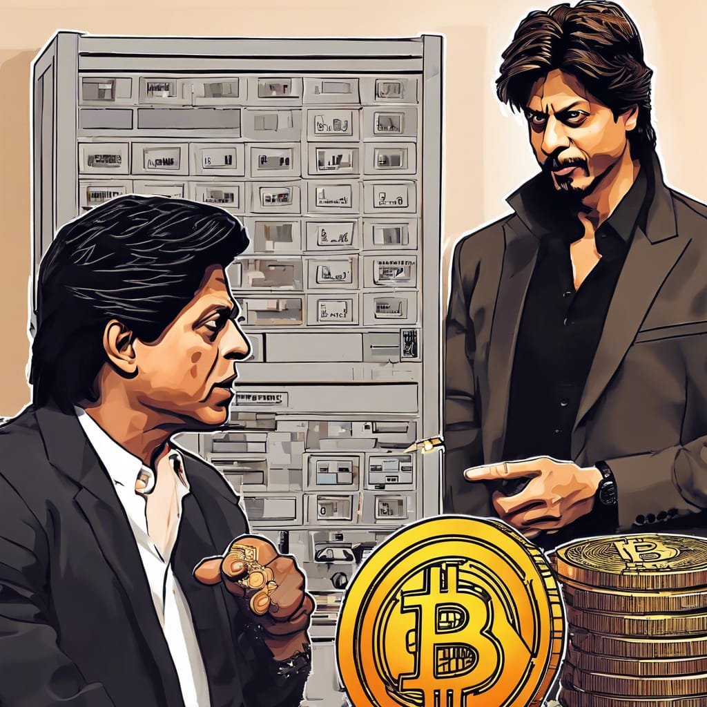 Controversial conversation unfolds: Shah Rukh Khan and Bitcoin Bank reveal